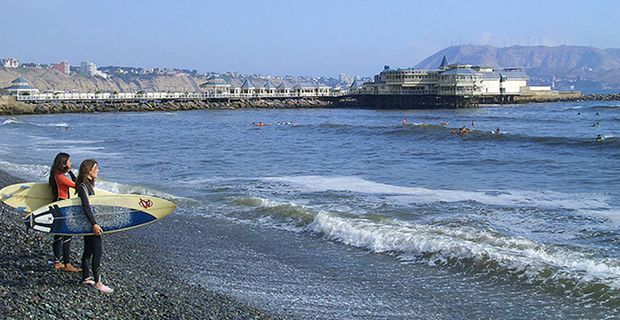 Playa Waikiki Costa Verde - Verano en las playa de Lima